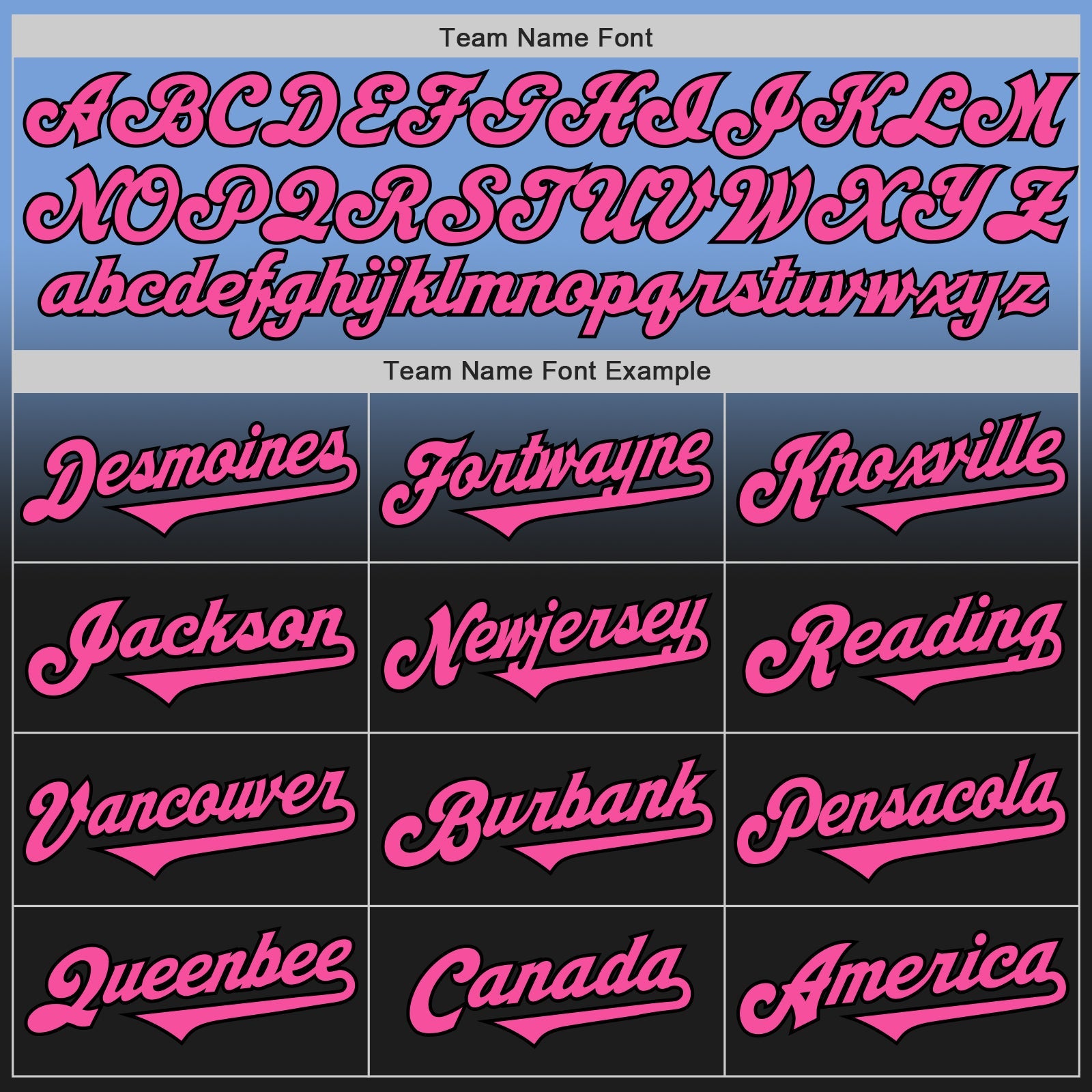 Custom Light Blue Pink-Black Authentic Fade Fashion Baseball Jersey