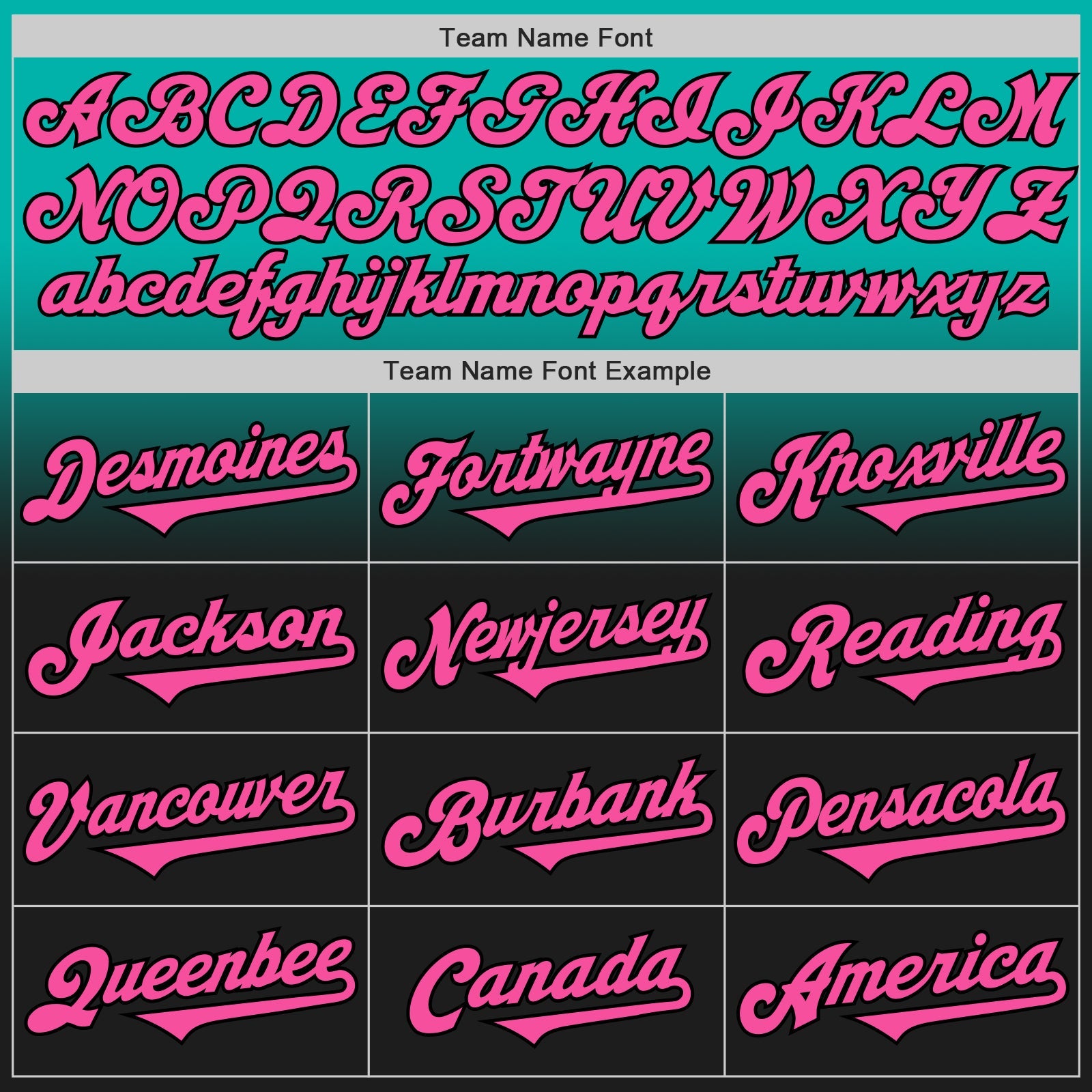 Custom Aqua Pink-Black Authentic Fade Fashion Baseball Jersey