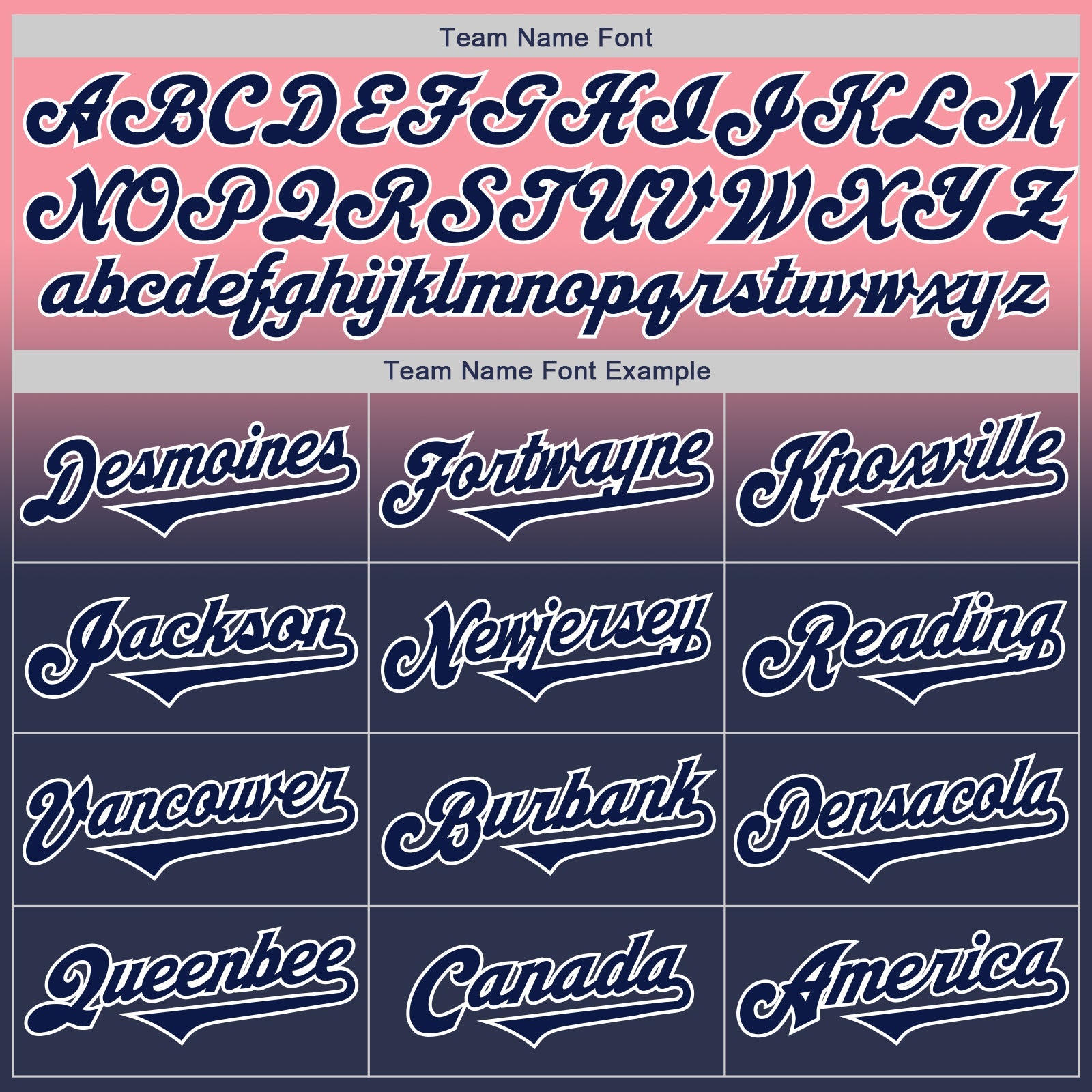 Custom Medium Pink Navy-White Authentic Fade Fashion Baseball Jersey