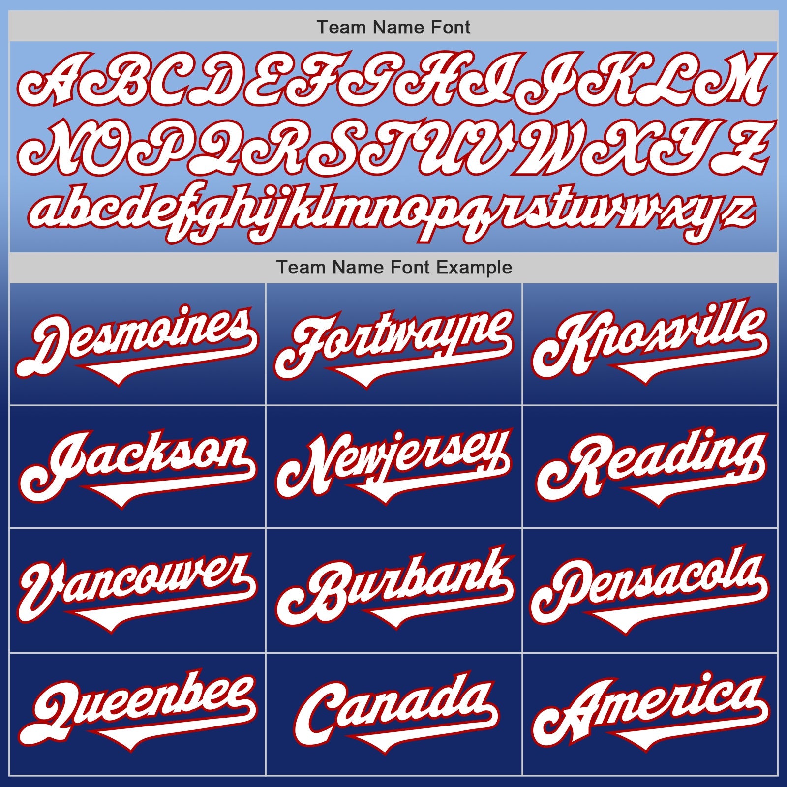 Custom Light Blue White Royal-Red Authentic Fade Fashion Baseball Jersey