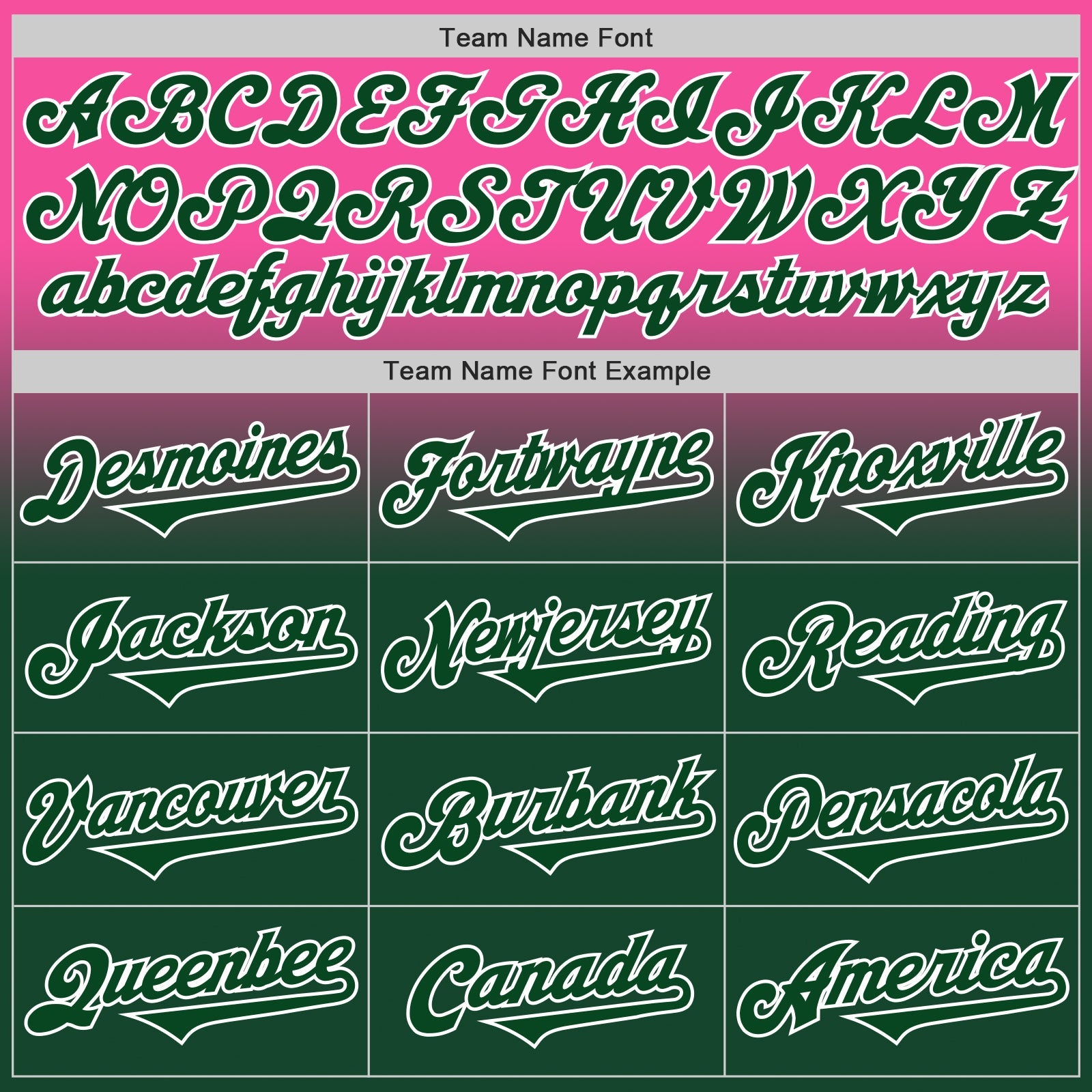 Custom Pink Green-White Authentic Fade Fashion Baseball Jersey