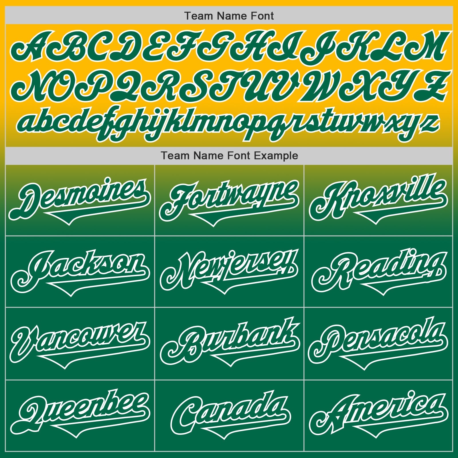 Custom Gold Kelly Green-White Authentic Fade Fashion Baseball Jersey