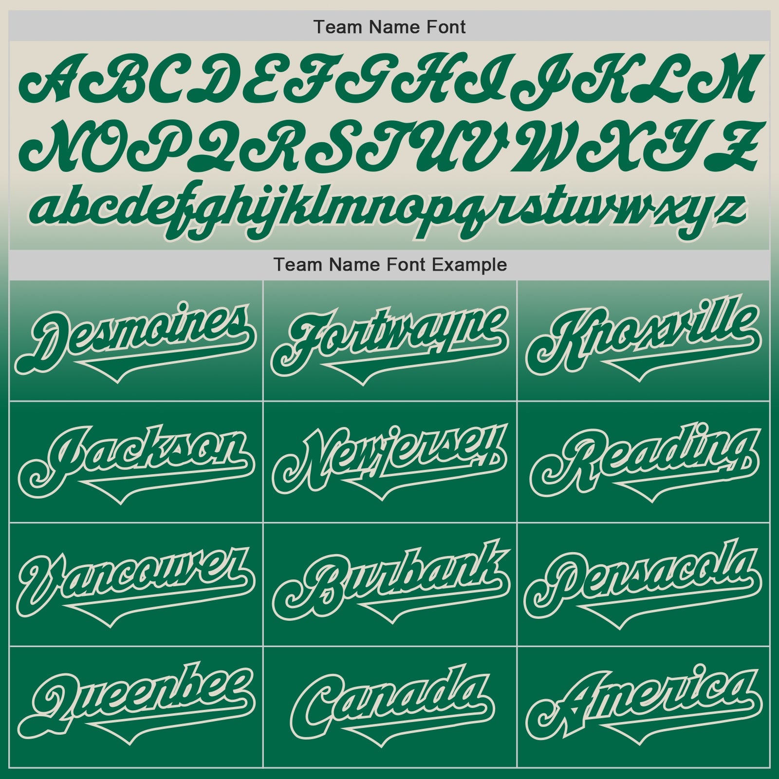 Custom Cream Kelly Green Authentic Fade Fashion Baseball Jersey