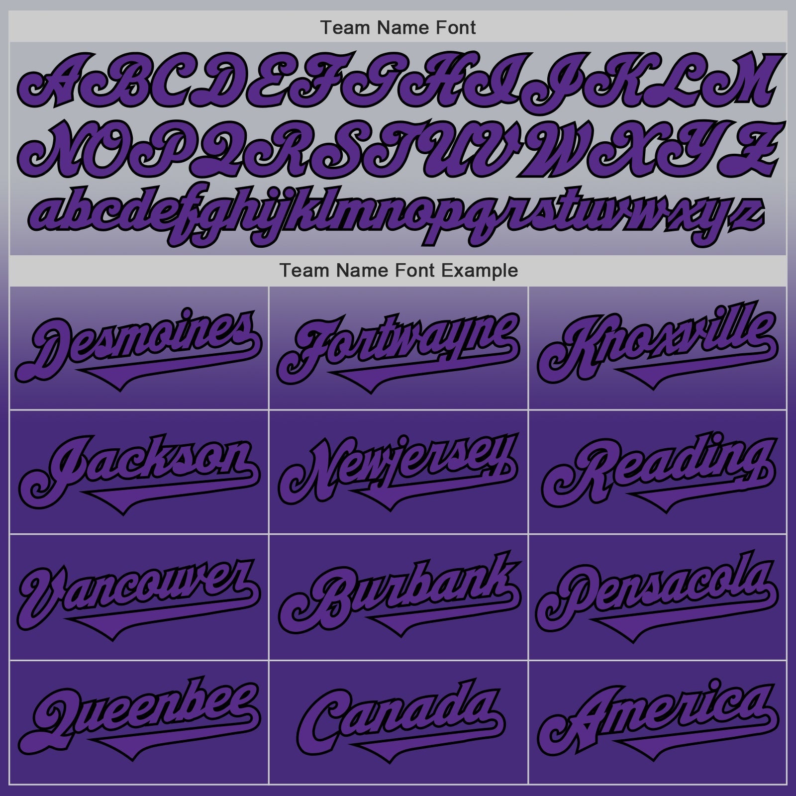 Custom Gray Purple-Black Authentic Fade Fashion Baseball Jersey