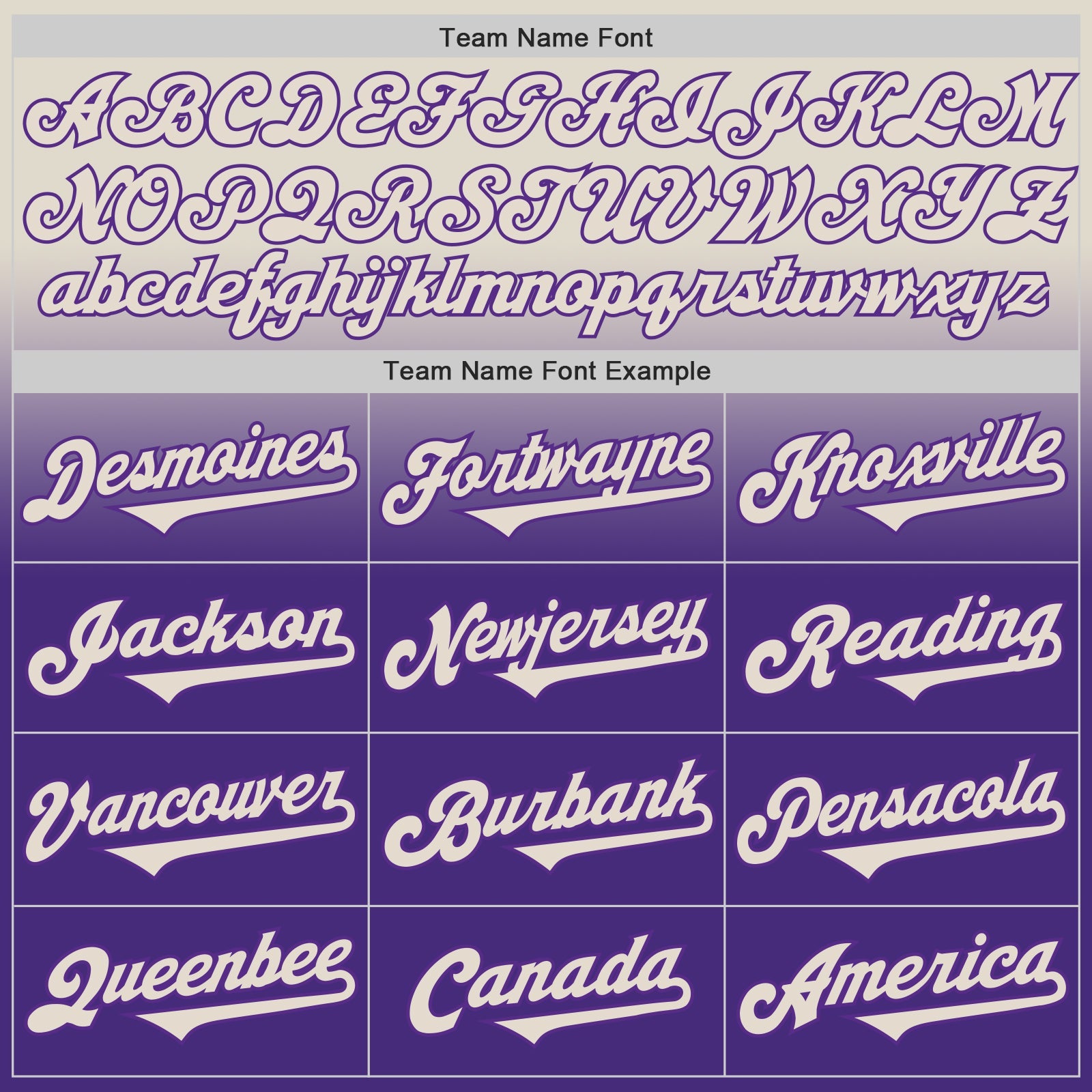 Custom Cream Purple Authentic Fade Fashion Baseball Jersey