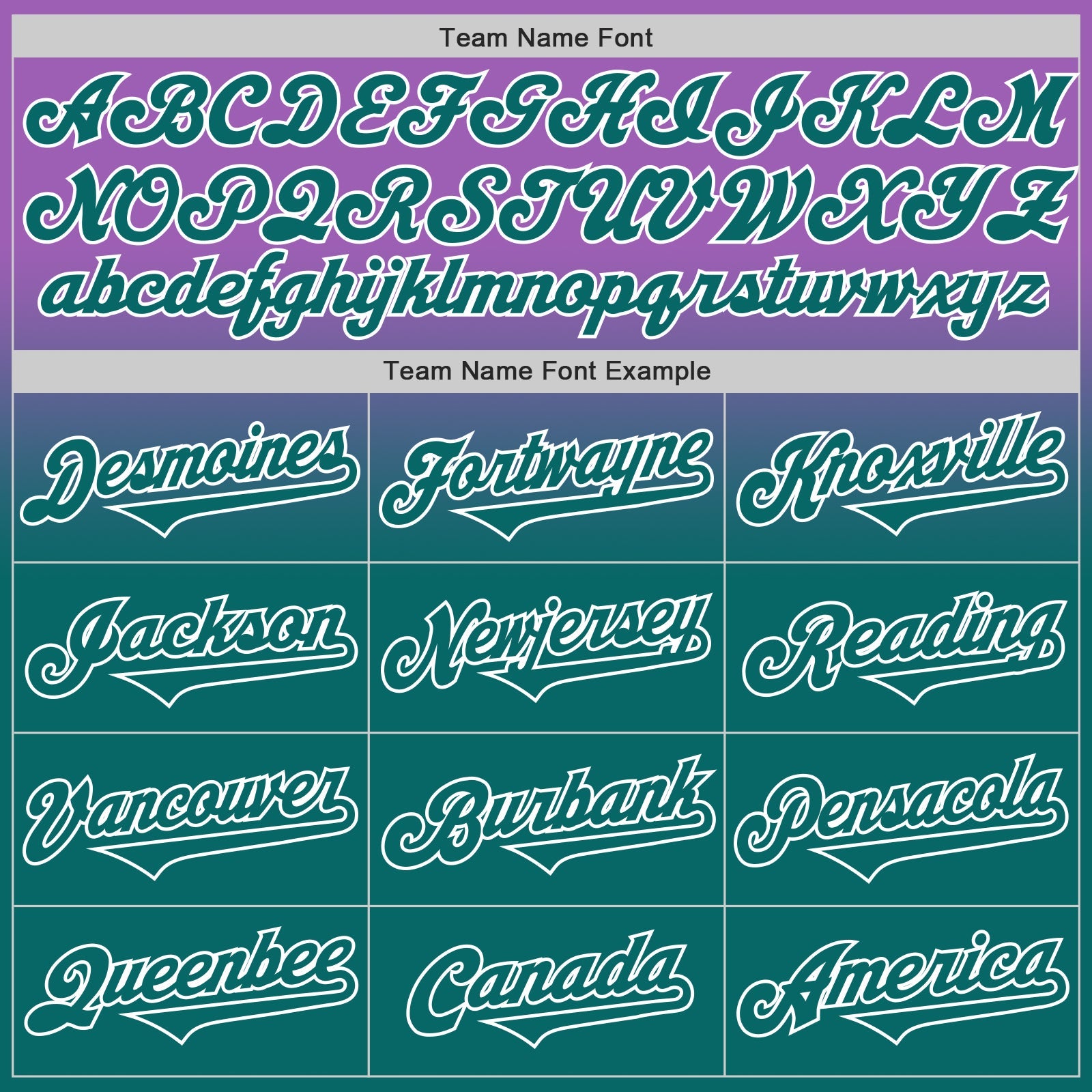 Custom Medium Purple Teal-White Authentic Fade Fashion Baseball Jersey