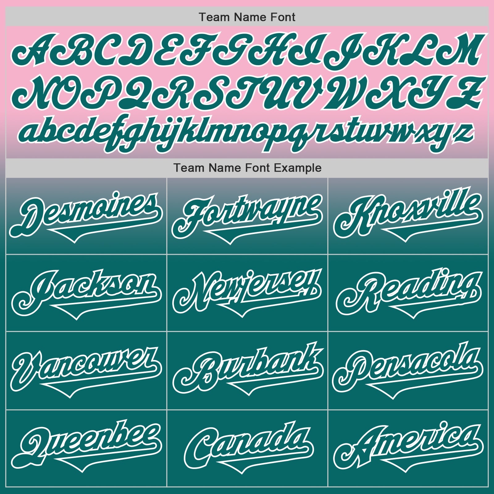 Custom Light Pink Teal-White Authentic Fade Fashion Baseball Jersey