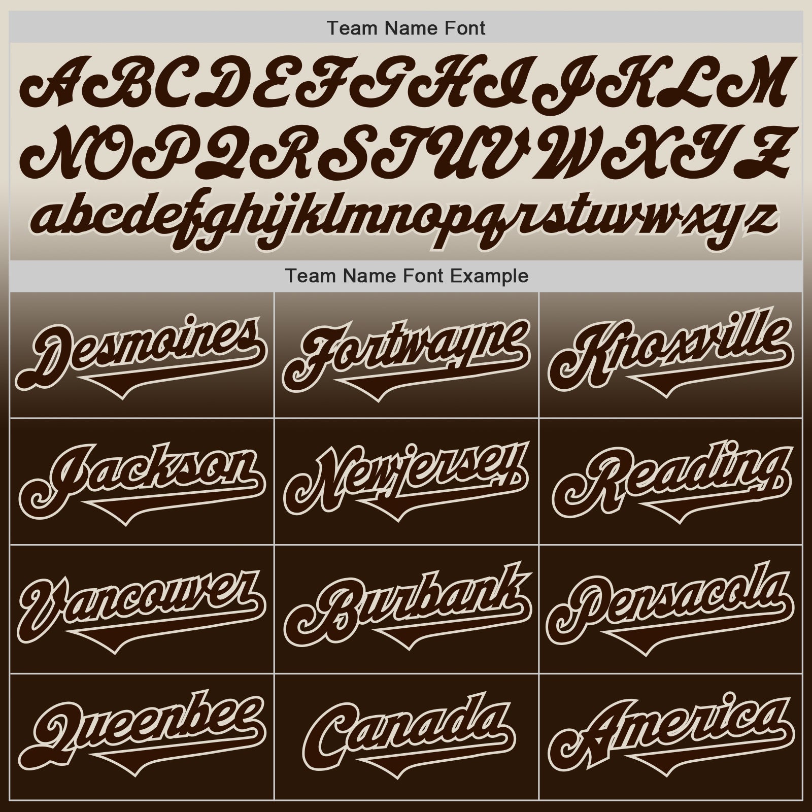 Custom Cream Brown Authentic Fade Fashion Baseball Jersey