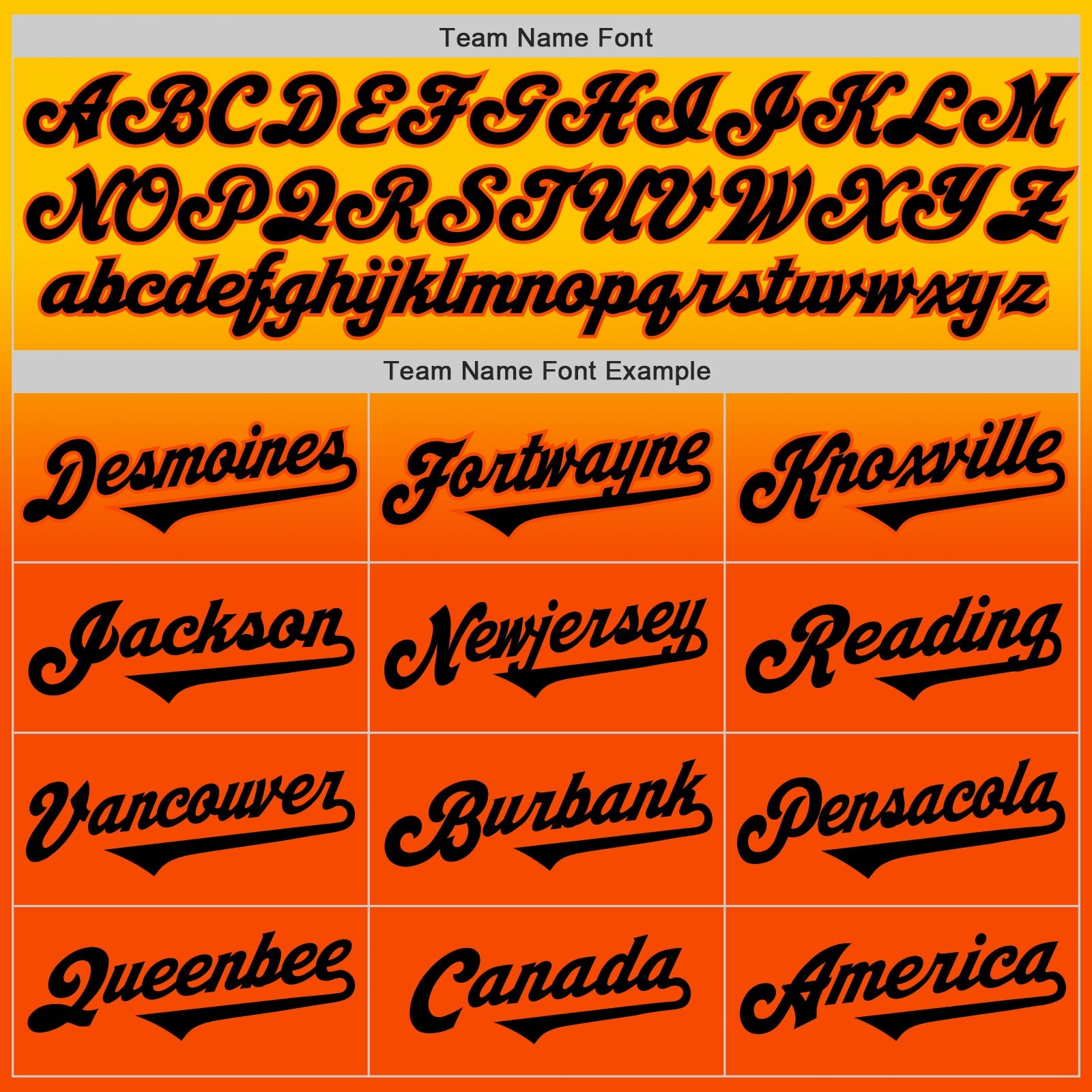 Custom Yellow Black-Orange Authentic Fade Fashion Baseball Jersey