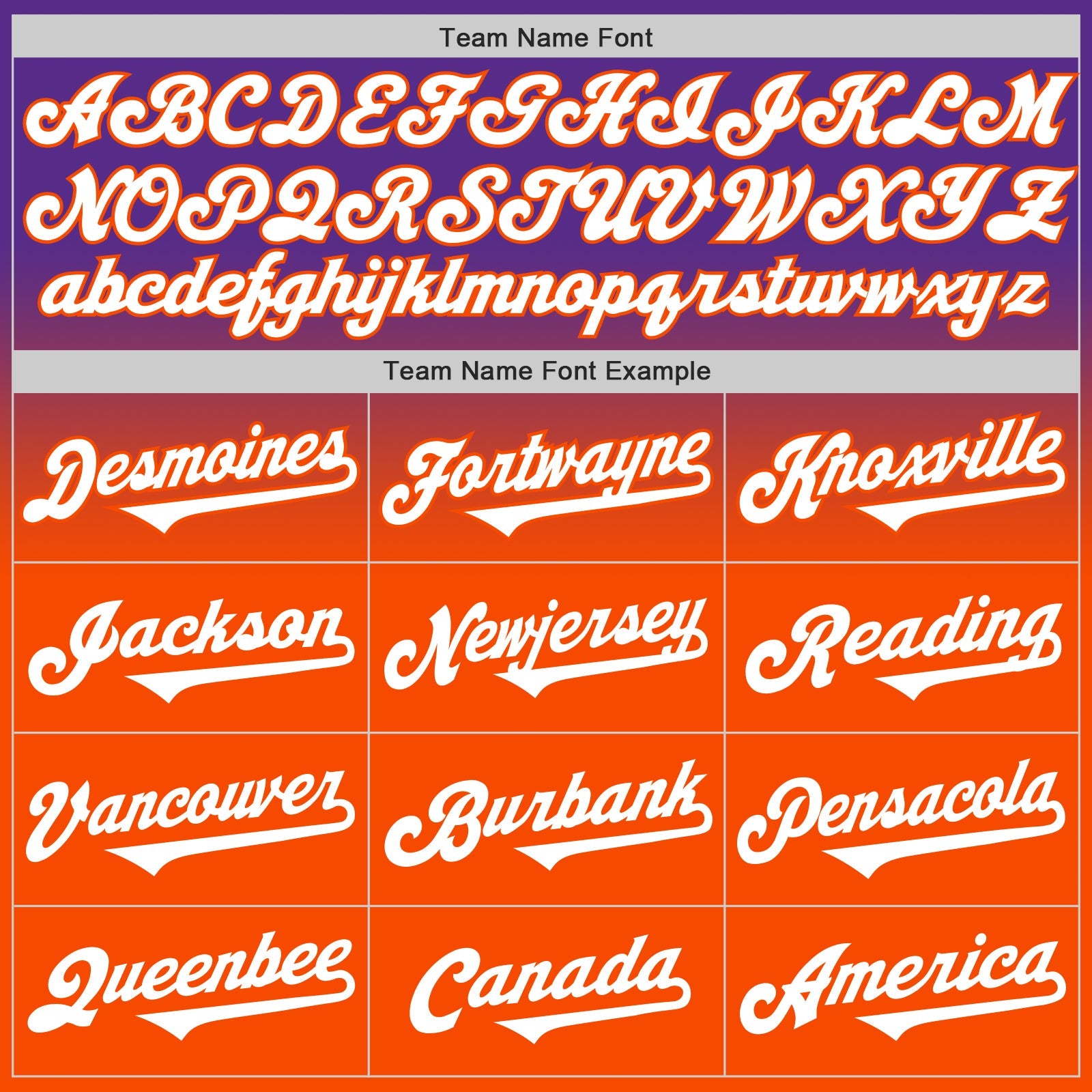 Custom Purple White-Orange Authentic Fade Fashion Baseball Jersey