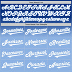 Custom Royal White-Light Blue Authentic Fade Fashion Baseball Jersey