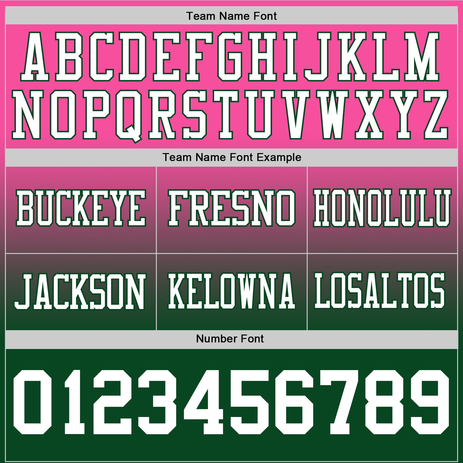 Custom Pink White-Green Authentic Fade Fashion Football Jersey