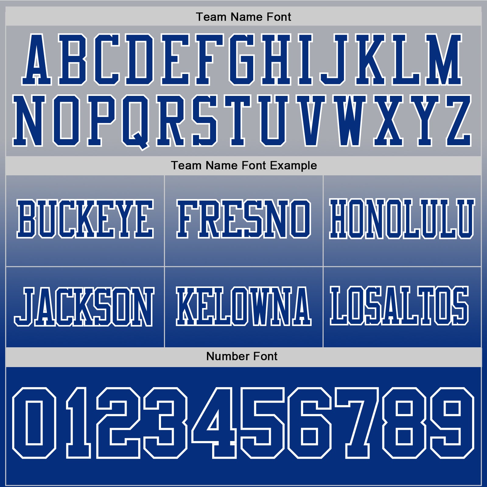 Custom Gray Royal-White Authentic Fade Fashion Football Jersey