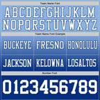 Custom Light Blue White-Royal Authentic Fade Fashion Football Jersey