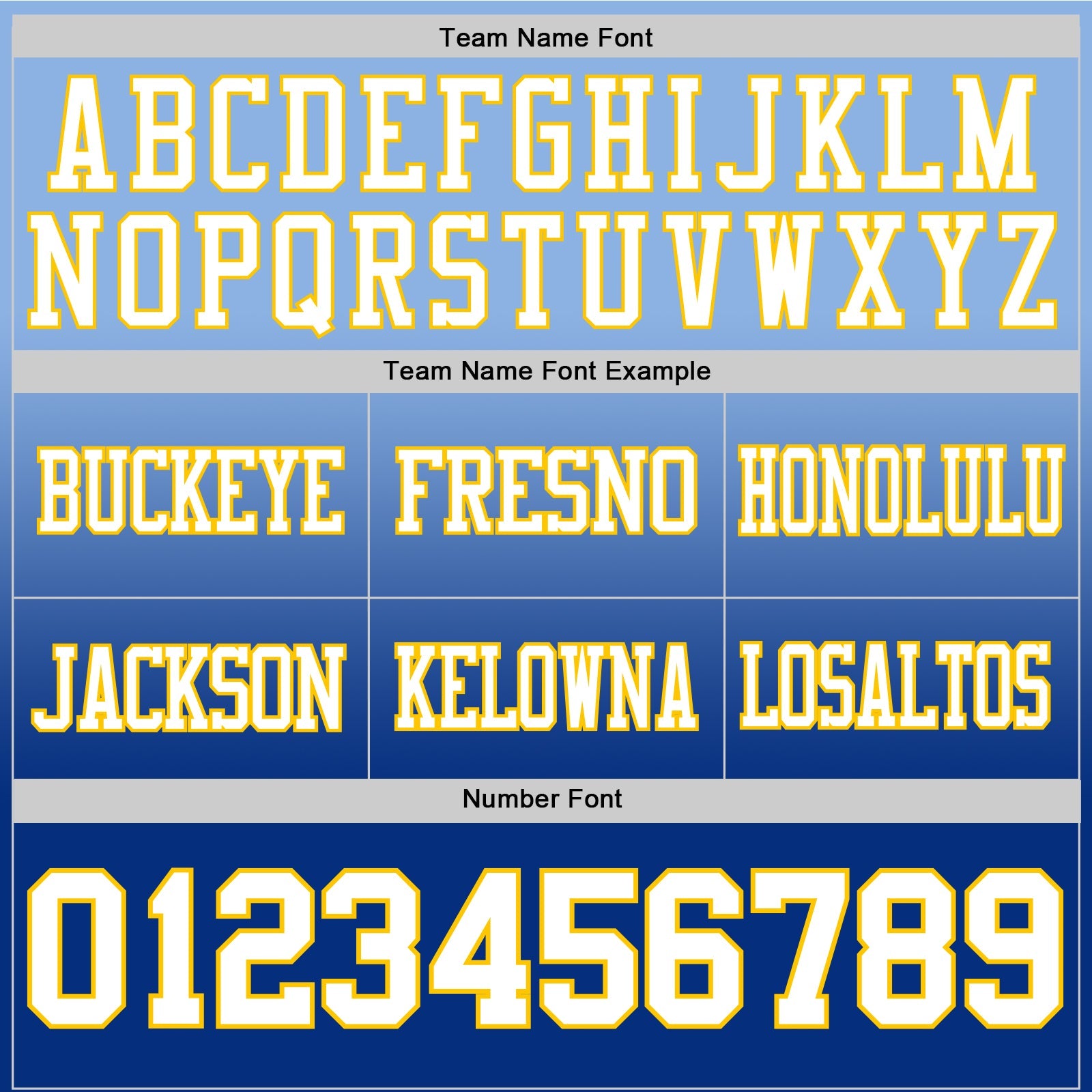 Custom Light Blue White Royal-Yellow Authentic Fade Fashion Football Jersey