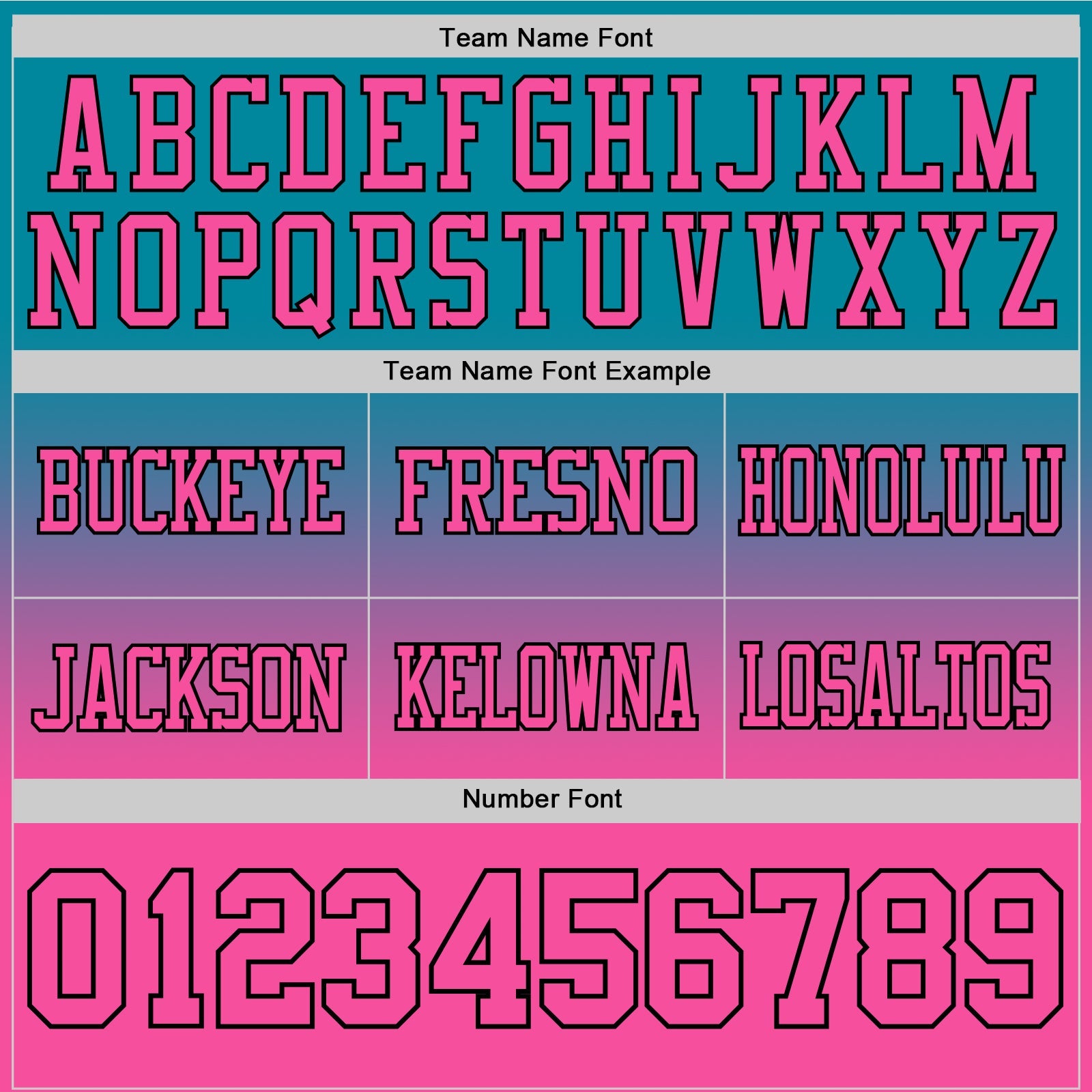 Custom Teal Pink-Black Authentic Fade Fashion Football Jersey