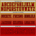 Custom Old Gold White-Black Authentic Fade Fashion Football Jersey