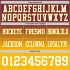 Custom Burgundy White-Gold Authentic Fade Fashion Football Jersey