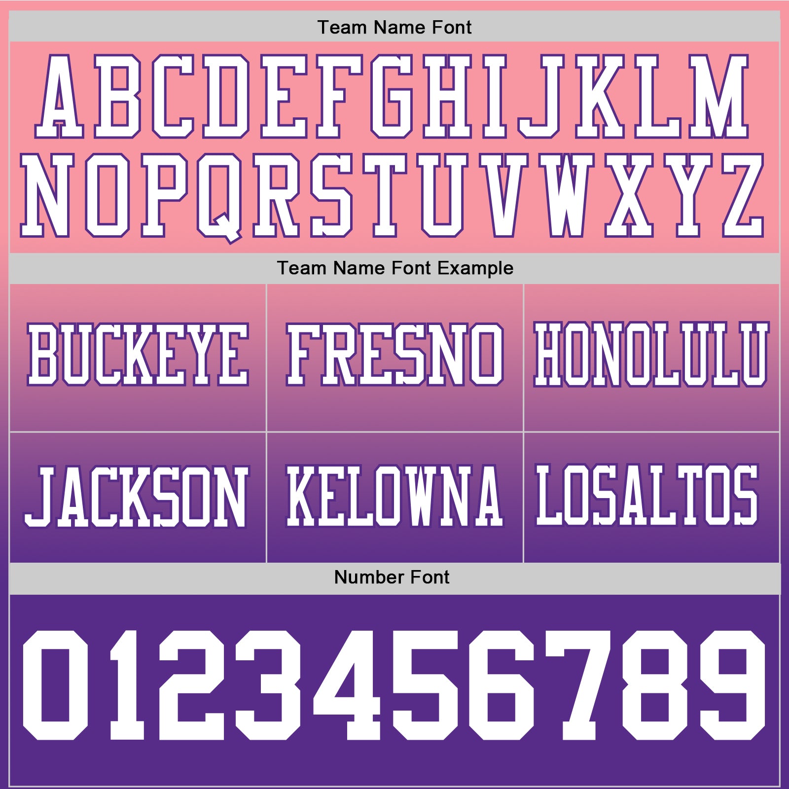 Custom Medium Pink White-Purple Authentic Fade Fashion Football Jersey