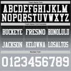Custom Black White-Gray Authentic Fade Fashion Football Jersey
