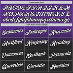 Custom Stitched Purple White-Black Fade Fashion Sports Pullover Sweatshirt Hoodie