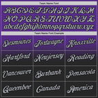 Custom Stitched Purple Gray-Black Fade Fashion Sports Pullover Sweatshirt Hoodie