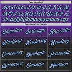 Custom Stitched Purple Light Blue-Black Fade Fashion Sports Pullover Sweatshirt Hoodie