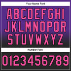 Custom Stitched Purple Pink-Black Fade Fashion Sports Pullover Sweatshirt Hoodie