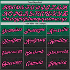 Custom Stitched Kelly Green Pink-Black Fade Fashion Sports Pullover Sweatshirt Hoodie