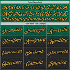 Custom Stitched Kelly Green Old Gold-Black Fade Fashion Sports Pullover Sweatshirt Hoodie