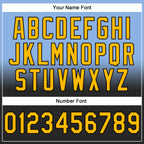 Custom Stitched Light Blue Gold-Black Fade Fashion Sports Pullover Sweatshirt Hoodie