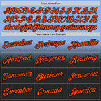 Custom Stitched Light Blue Orange-Black Fade Fashion Sports Pullover Sweatshirt Hoodie