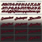 Custom Stitched Cream Crimson-Black Fade Fashion Sports Pullover Sweatshirt Hoodie