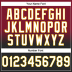 Custom Stitched Crimson White Black-Gold Fade Fashion Sports Pullover Sweatshirt Hoodie