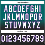 Custom Stitched Teal White Black-Purple Fade Fashion Sports Pullover Sweatshirt Hoodie