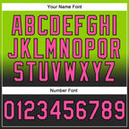 Custom Stitched Neon Green Pink-Black Fade Fashion Sports Pullover Sweatshirt Hoodie