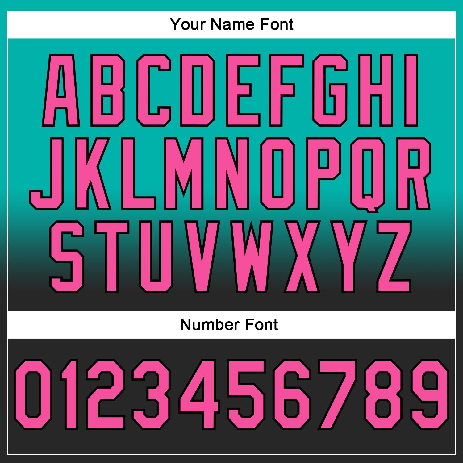 Custom Stitched Aqua Pink-Black Fade Fashion Sports Pullover Sweatshirt Hoodie