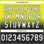 Custom Stitched Neon Yellow White-Black Fade Fashion Sports Pullover Sweatshirt Hoodie