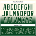 Custom Stitched Cream Green Fade Fashion Sports Pullover Sweatshirt Hoodie