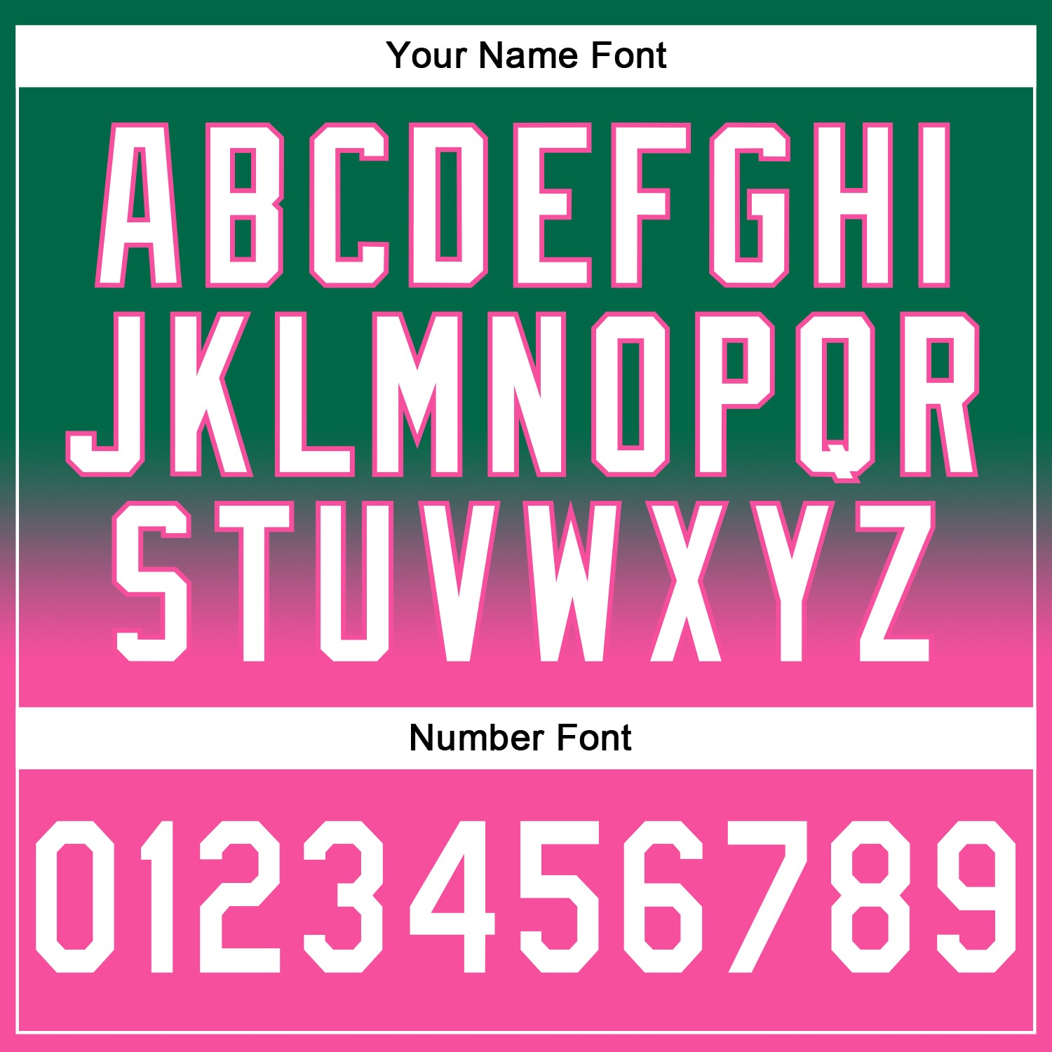 Custom Stitched Kelly Green White-Pink Fade Fashion Sports Pullover Sweatshirt Hoodie