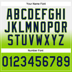 Custom Stitched White Navy-Neon Green Fade Fashion Sports Pullover Sweatshirt Hoodie