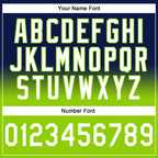 Custom Stitched Navy White-Neon Green Fade Fashion Sports Pullover Sweatshirt Hoodie