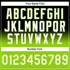 Custom Stitched Black White-Neon Green Fade Fashion Sports Pullover Sweatshirt Hoodie