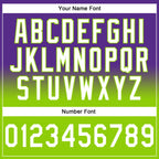 Custom Stitched Purple White-Neon Green Fade Fashion Sports Pullover Sweatshirt Hoodie