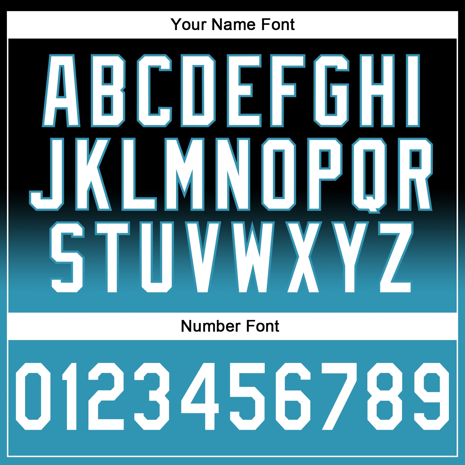 Custom Stitched Black White-Panther Blue Fade Fashion Sports Pullover Sweatshirt Hoodie