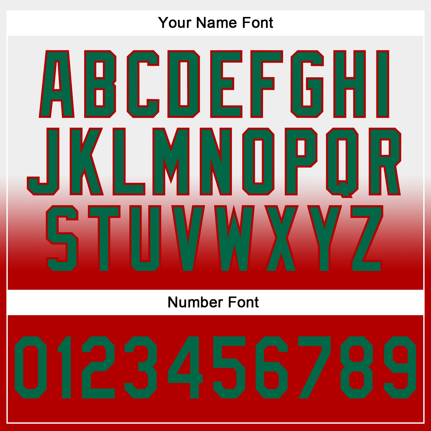 Custom Stitched White Kelly Green-Red Fade Fashion Sports Pullover Sweatshirt Hoodie