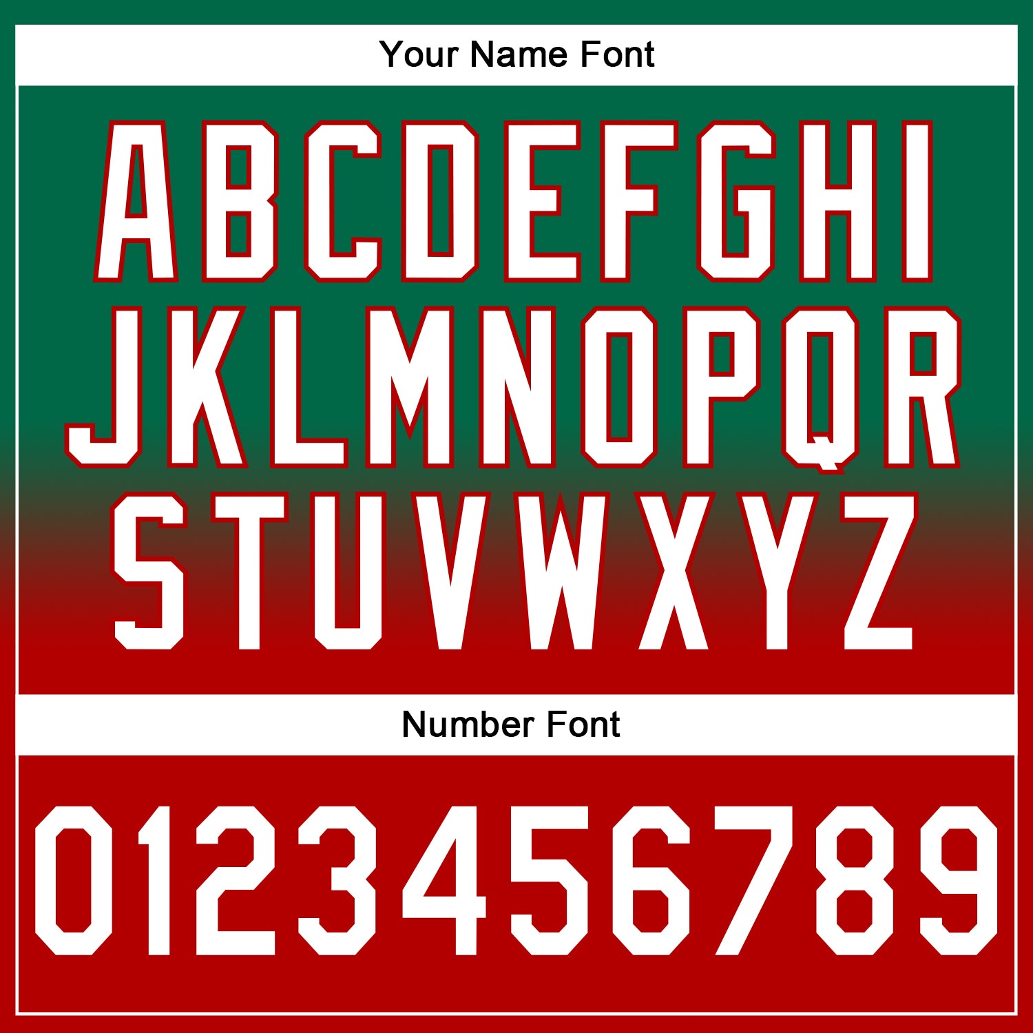 Custom Stitched Kelly Green White-Red Fade Fashion Sports Pullover Sweatshirt Hoodie