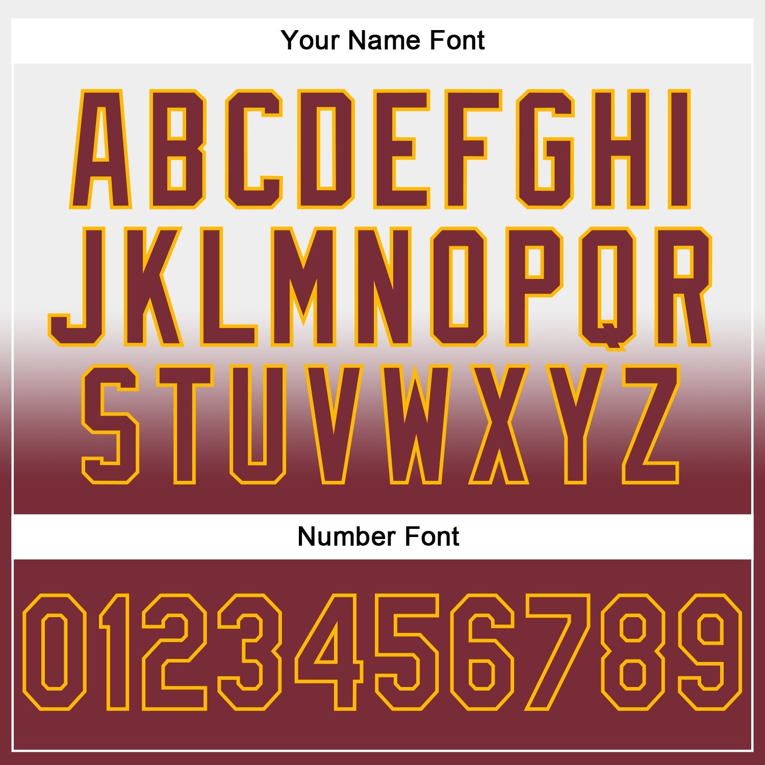 Custom Stitched White Burgundy-Gold Fade Fashion Sports Pullover Sweatshirt Hoodie