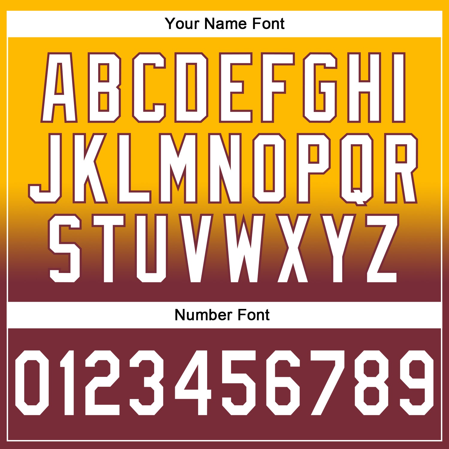 Custom Stitched Gold White-Burgundy Fade Fashion Sports Pullover Sweatshirt Hoodie