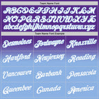 Custom Stitched Purple White-Light Blue Fade Fashion Sports Pullover Sweatshirt Hoodie